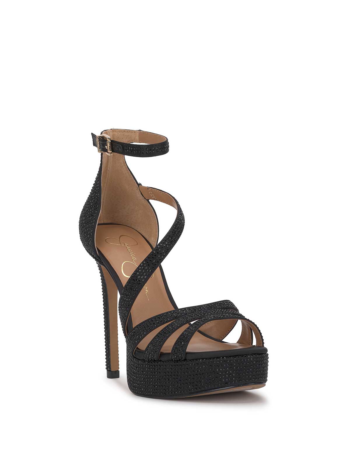 Shyremin Platform Sandal in Black - Jessica Simpson Women