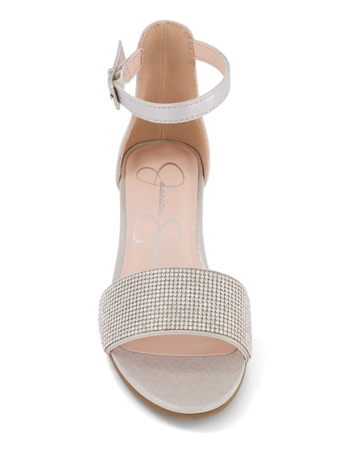 Girls' Pearl Stone Dress Heel in Silver - Jessica Simpson Women