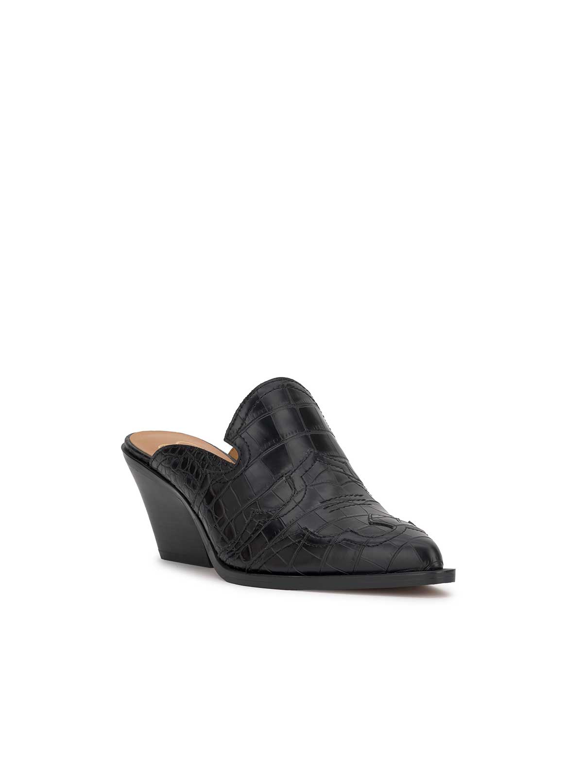Zurina Heeled Mule in Black - Jessica Simpson Women