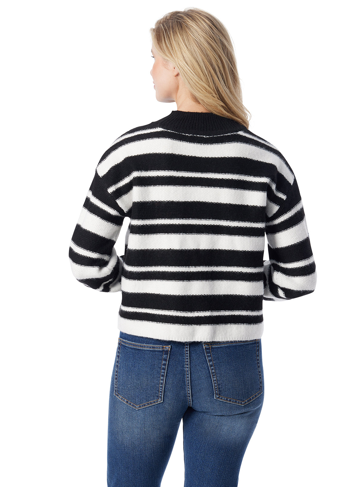 Portia Sweater in Anthracite Combo - Jessica Simpson Women