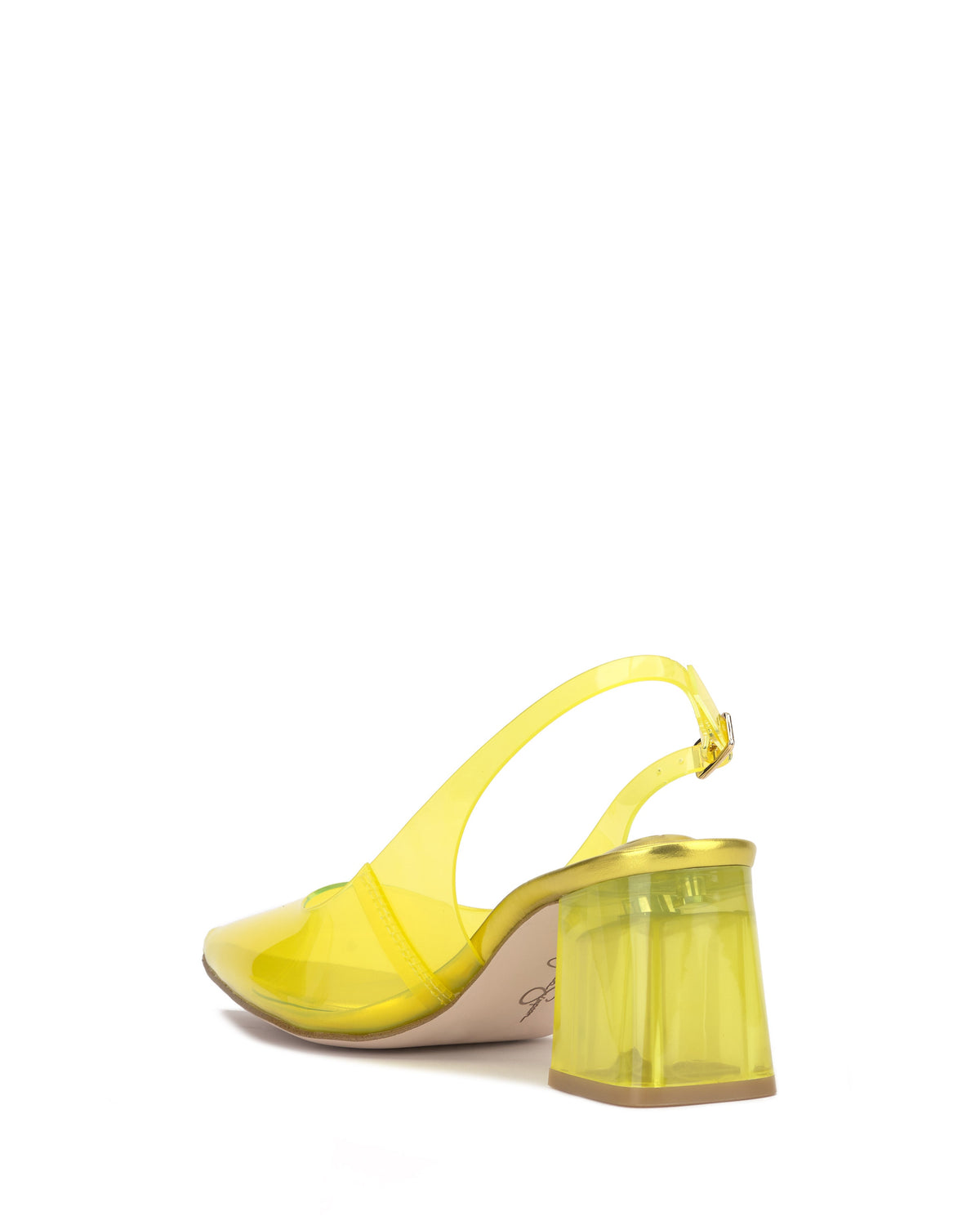 Syrina Slingback Pump in Bright Yellow - Jessica Simpson Women