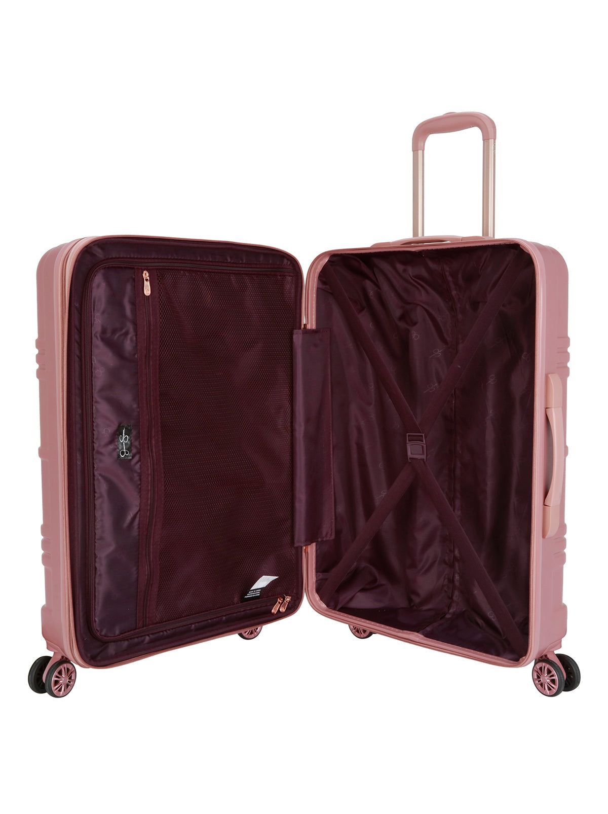 Jewel Plaid Luggage Collection in Rose Gold - Jessica Simpson Home