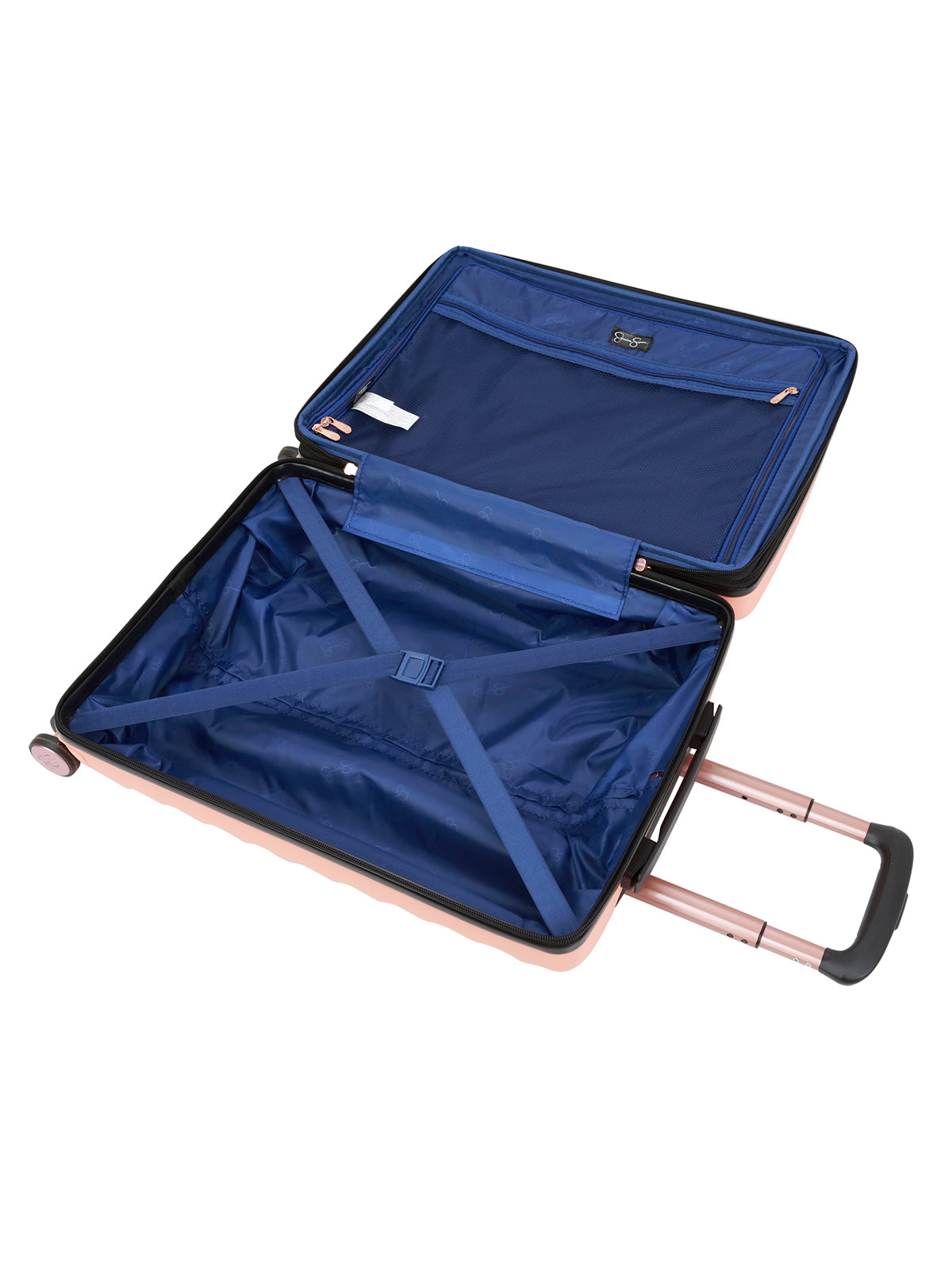 Vibrance Luggage Collection in Papaya Punch - Jessica Simpson Home
