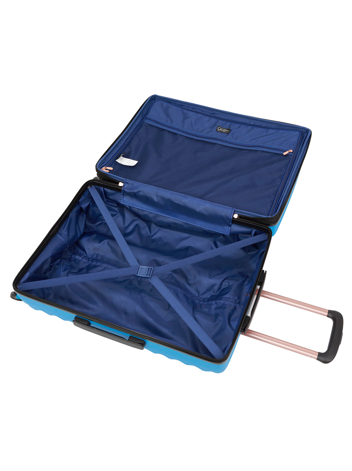 Vibrance Luggage Collection in Swedish Blue - Jessica Simpson Home