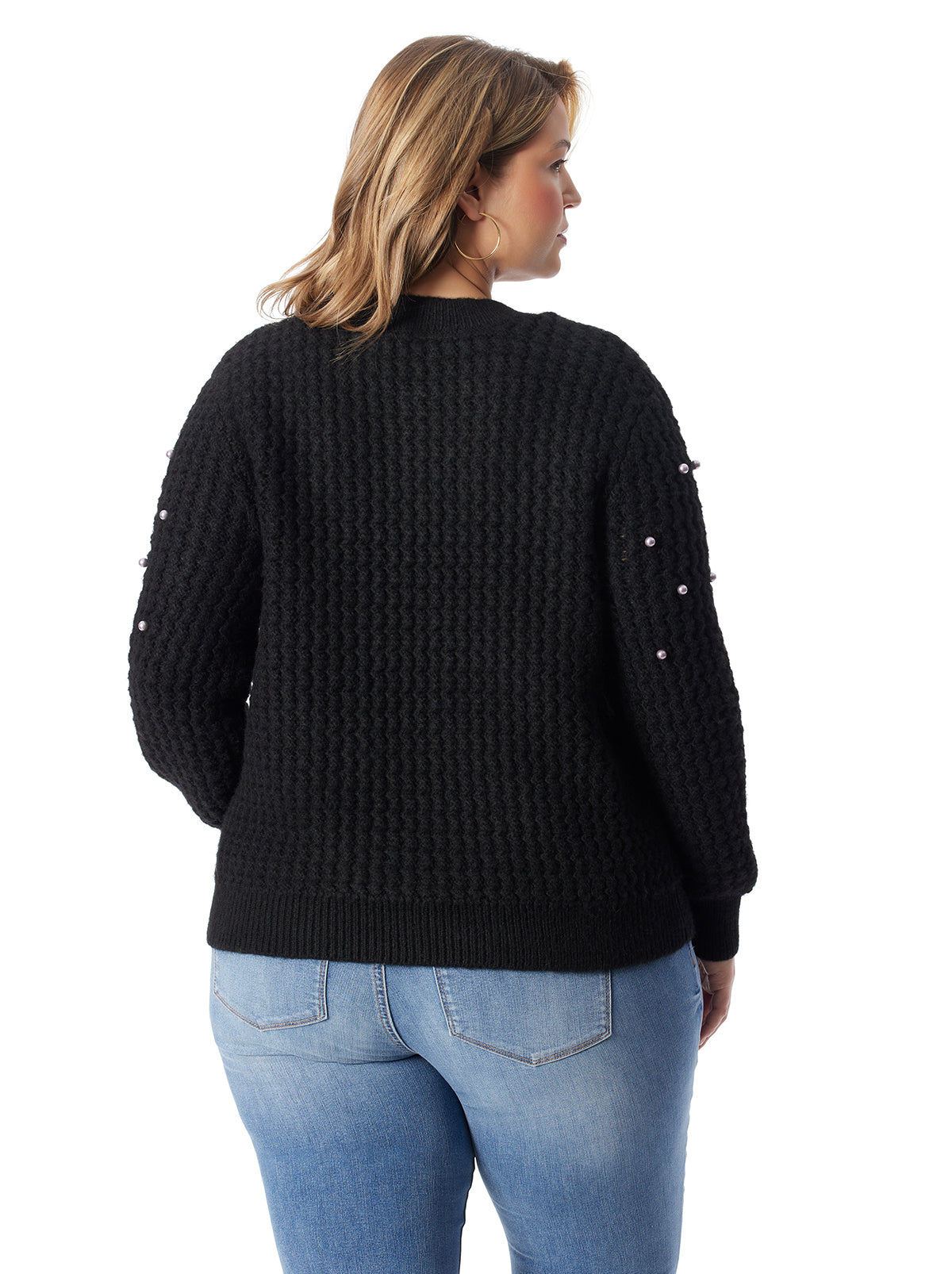 Kamari Sweater in Black - Jessica Simpson Women
