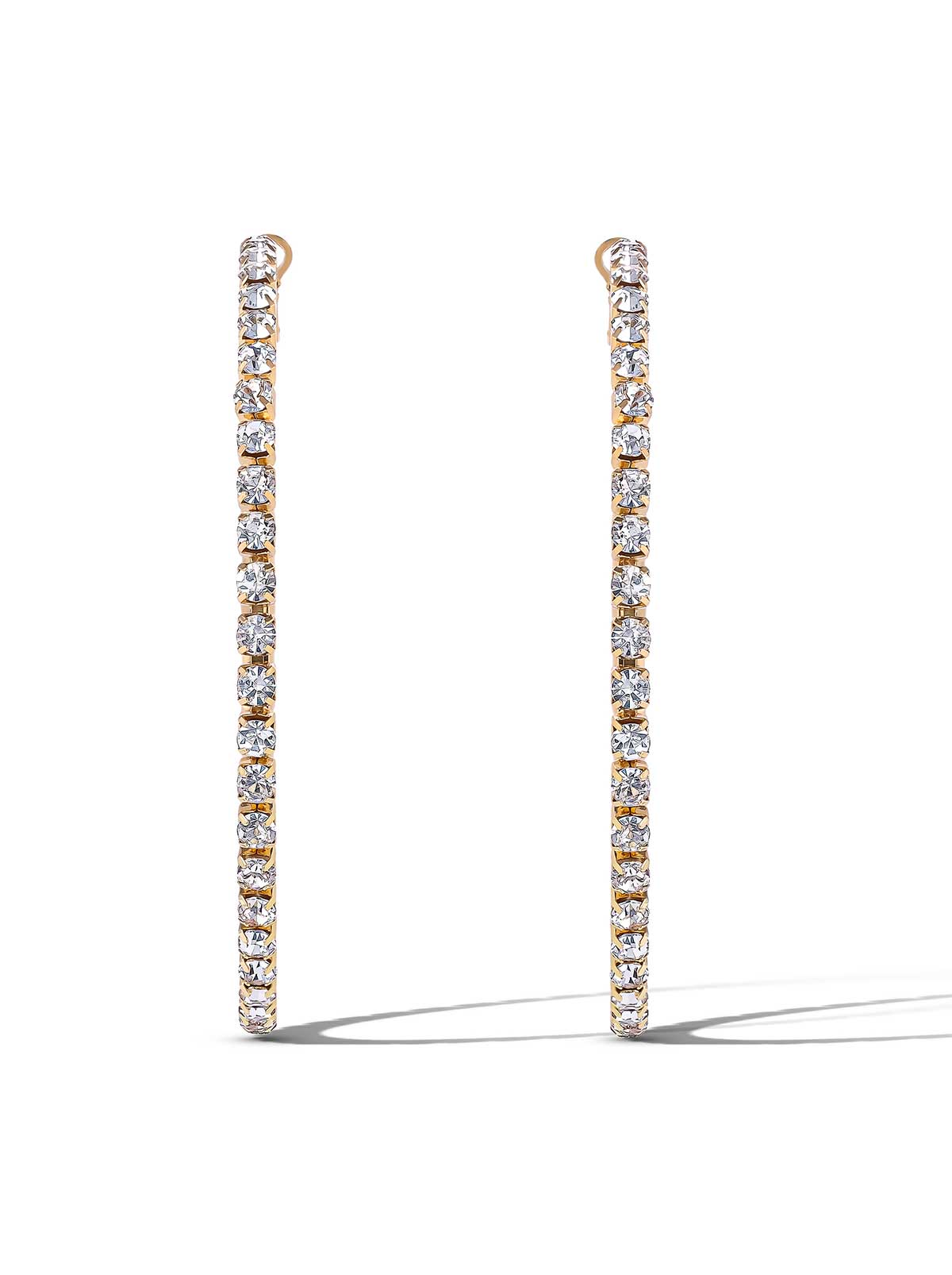 Crystal Hoop Earring - Jessica Simpson Accessories