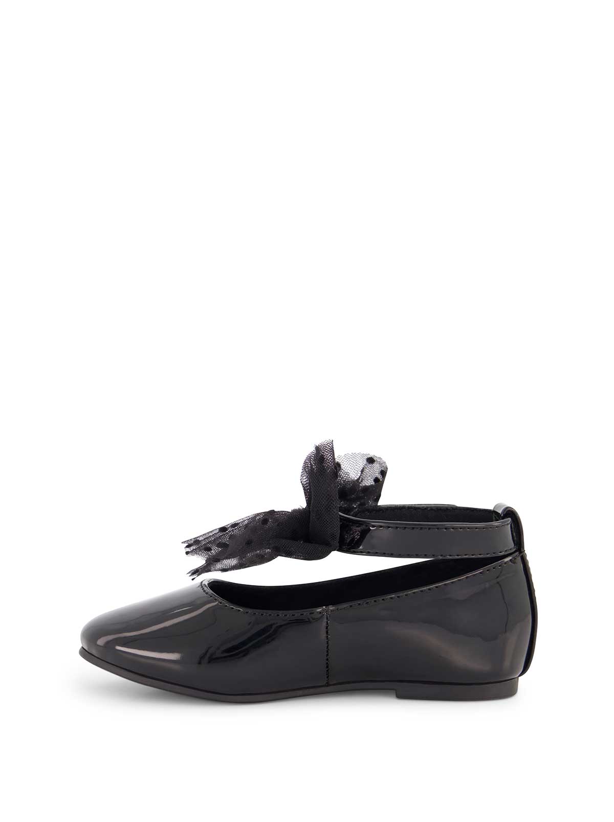Toddler Amy Tulle Ballet Flat in Black - Jessica Simpson Women