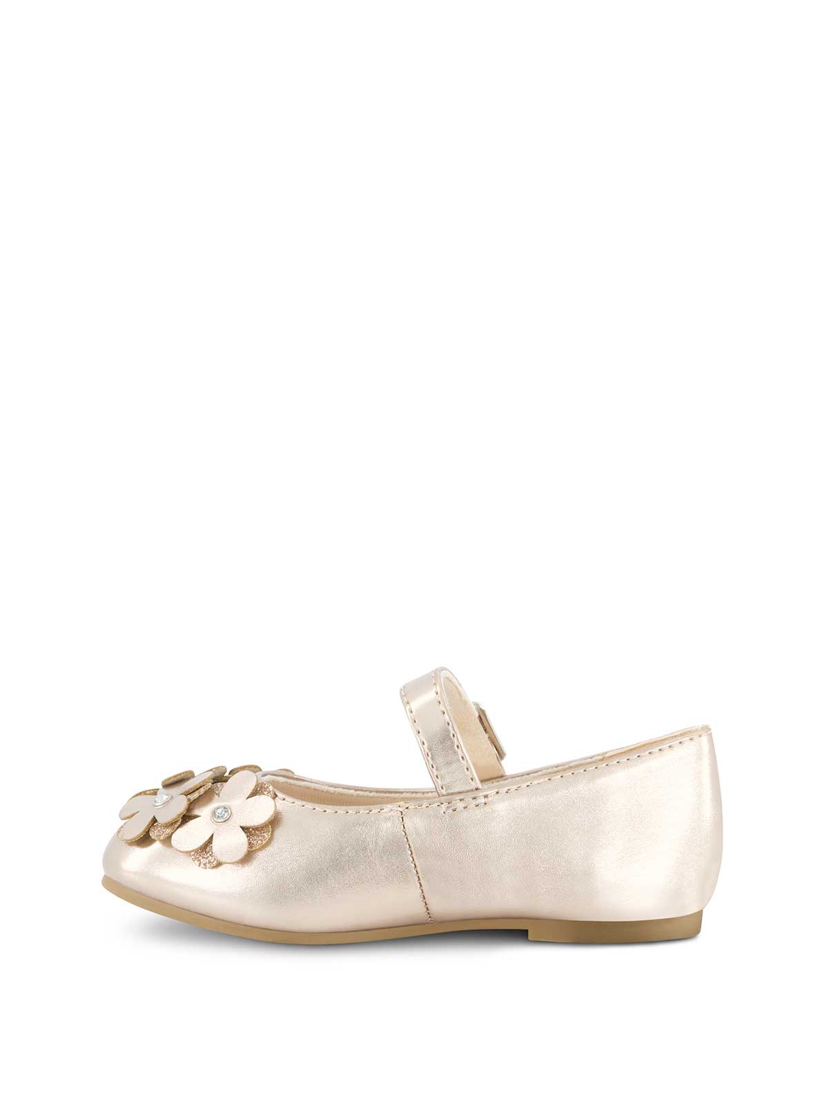 Toddler Amy Petal Ballet Flat in Champagne - Jessica Simpson Women