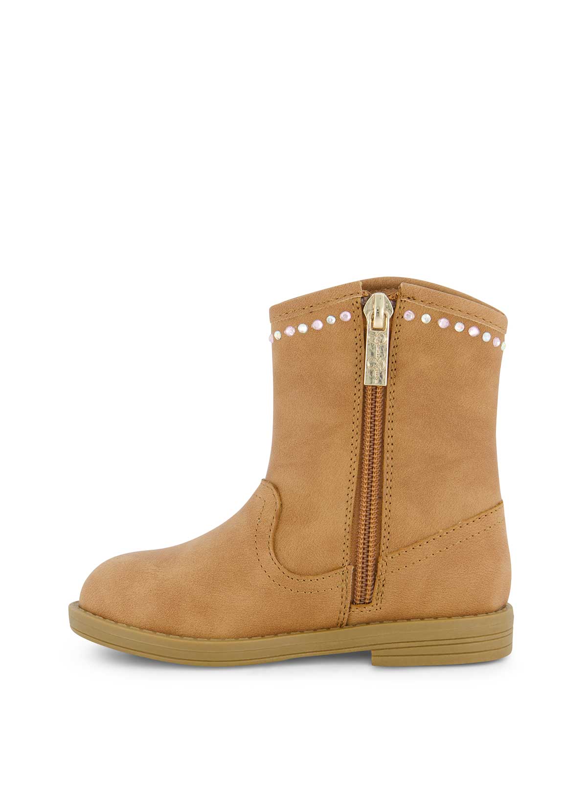Toddler Layla Stripe Western Bootie in Cognac - Jessica Simpson Women