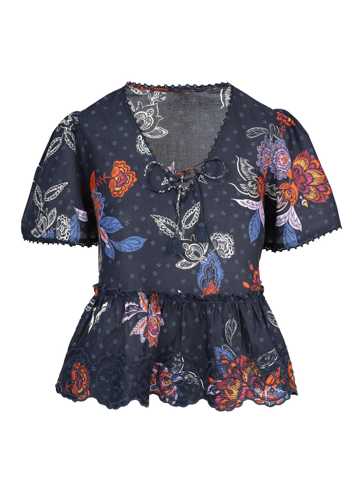 Raquelle Blouse in Polar Night Colorful Rio - Jessica Simpson Women