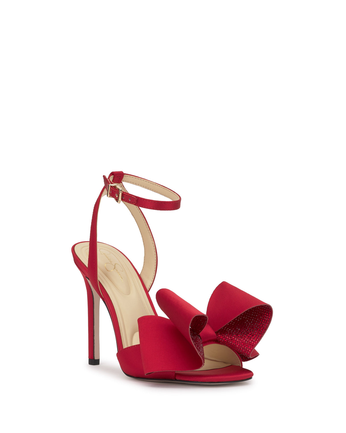 Olivine High Heel in Sparkle Red Muse - Jessica Simpson Women