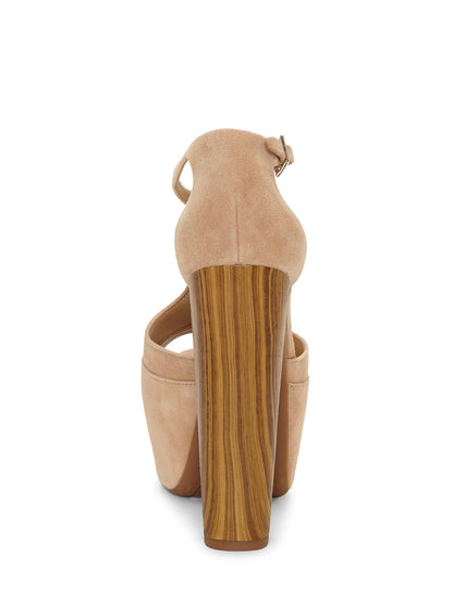 Dany T-Strap Platform Sandal in Sand - Jessica Simpson Women
