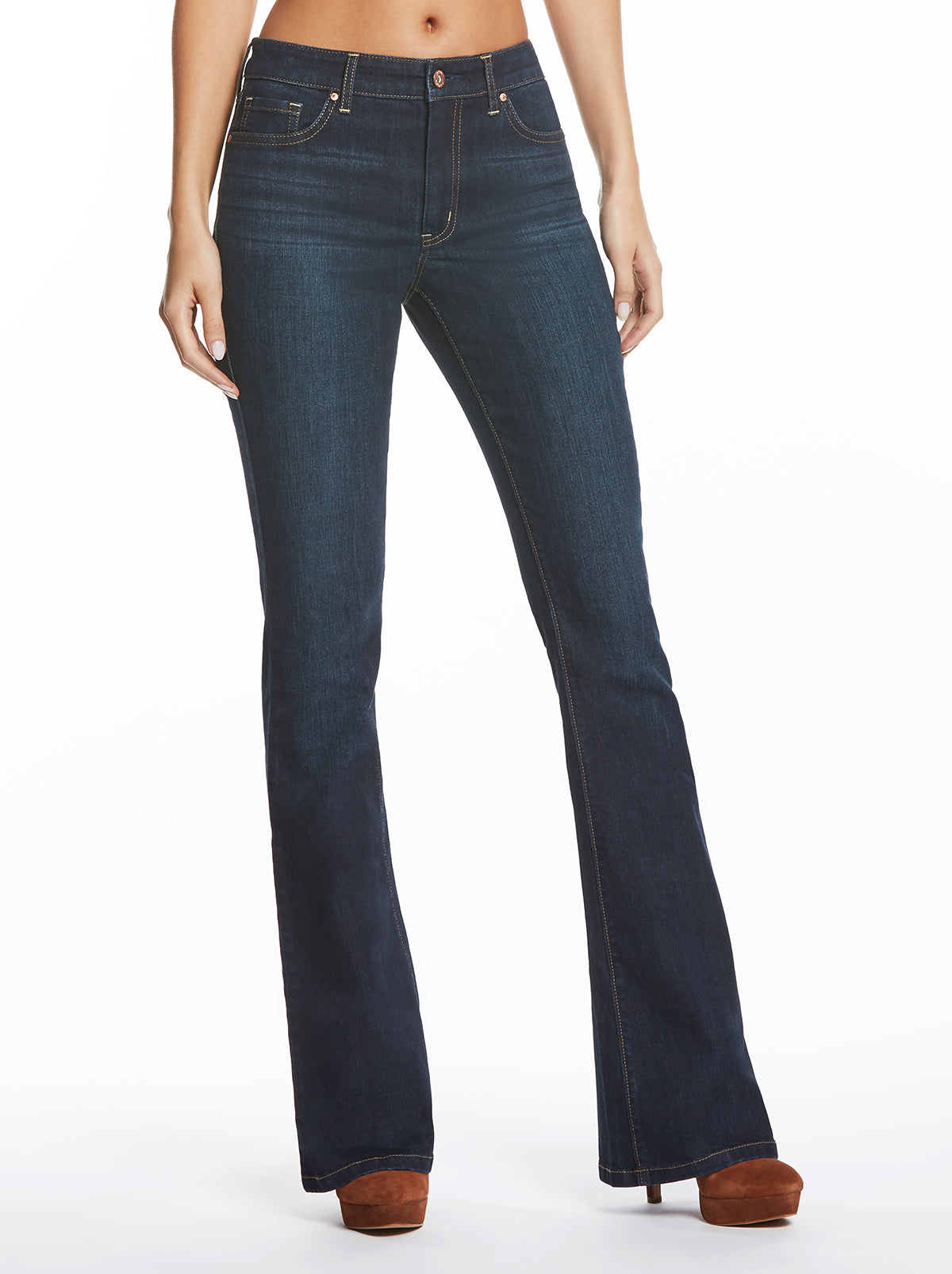 Adored High Rise Flare in Flawless - Jessica Simpson Women