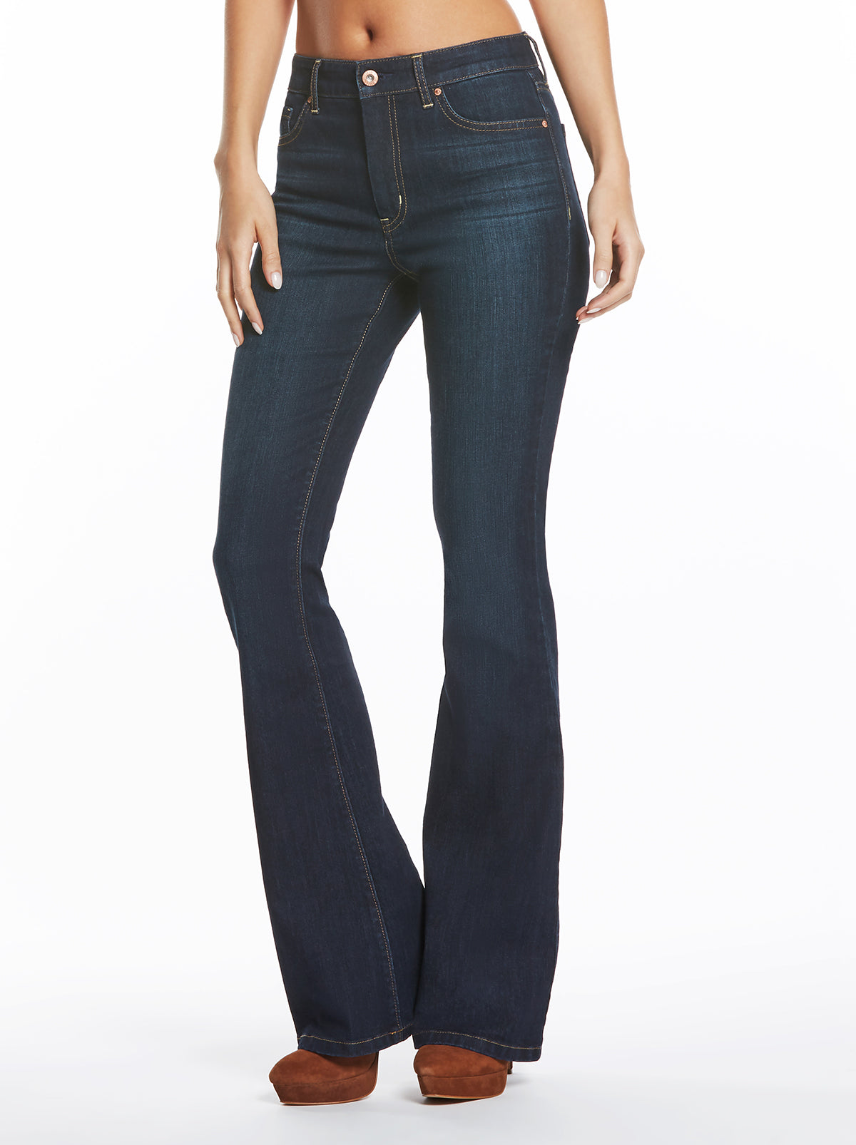 Adored High Rise Flare in Flawless - Jessica Simpson Women
