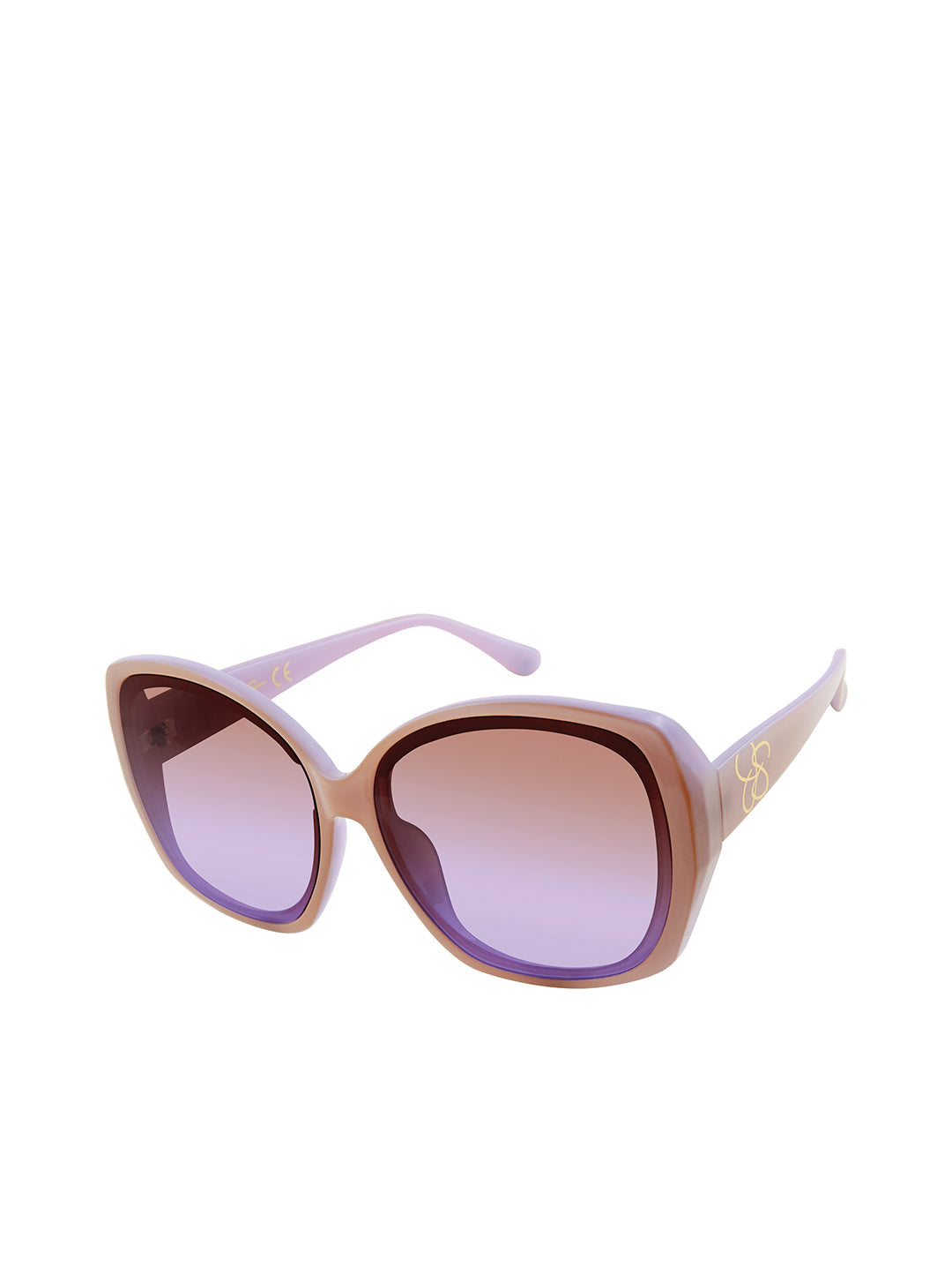 Two Tone Geometric in Nude & Lilac - Jessica Simpson Accessories