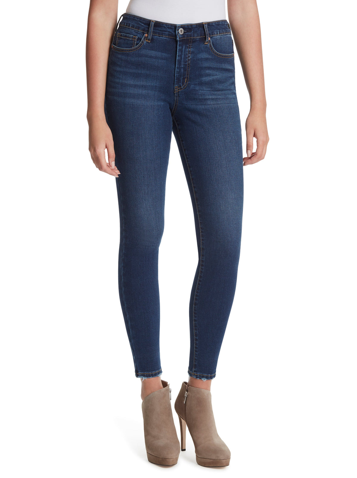 Adored High Rise Ankle Skinny Jeans in Mia - Jessica Simpson Women