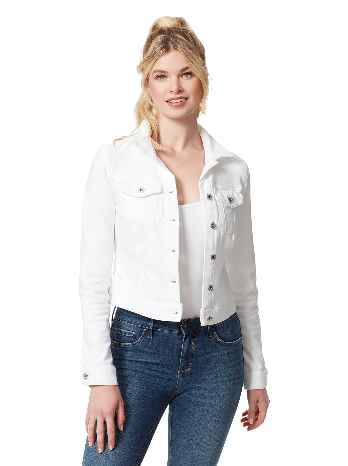 Pixie Jacket in White - Jessica Simpson Women