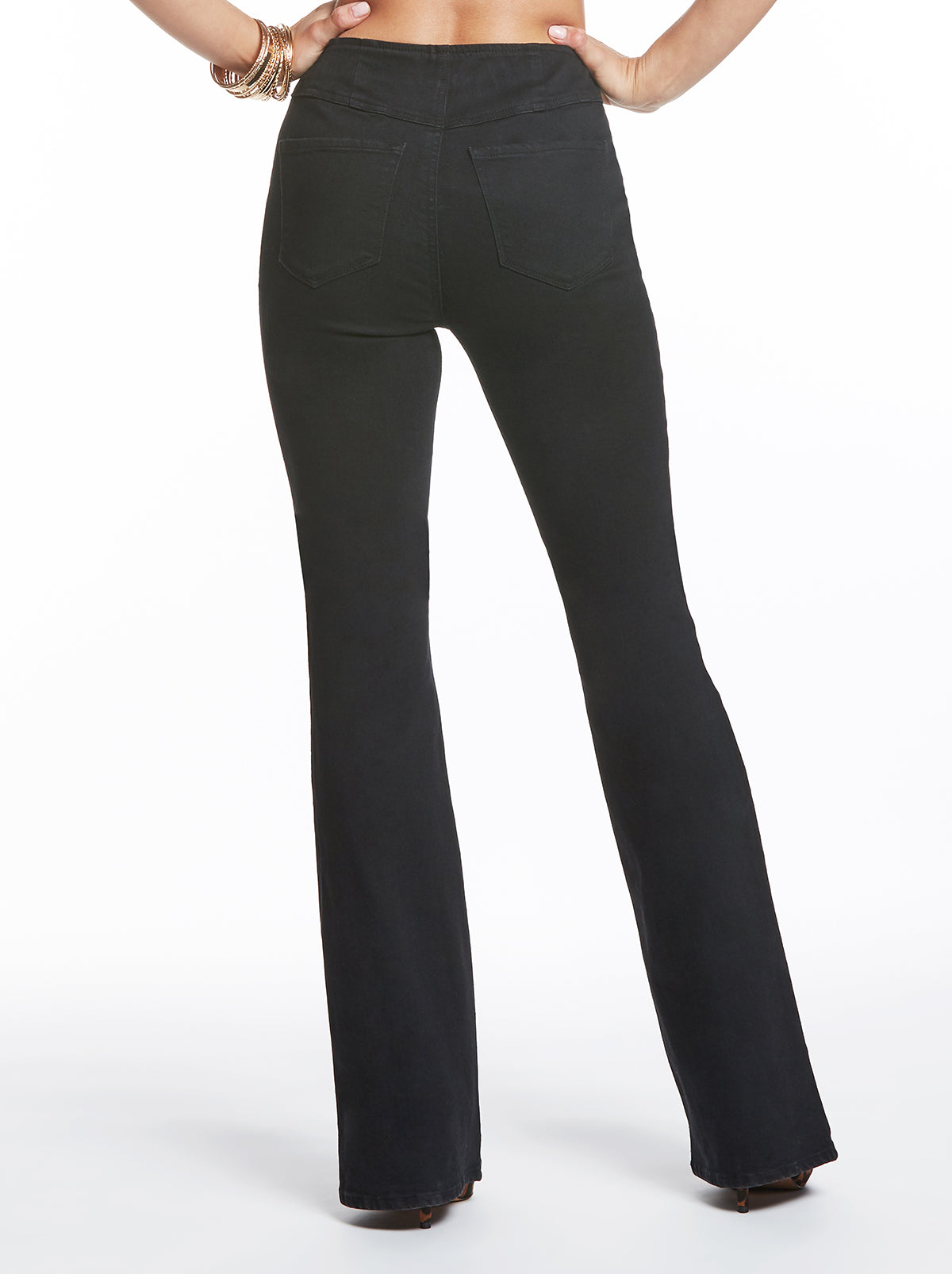 Pull On Flare in Black - Jessica Simpson Women