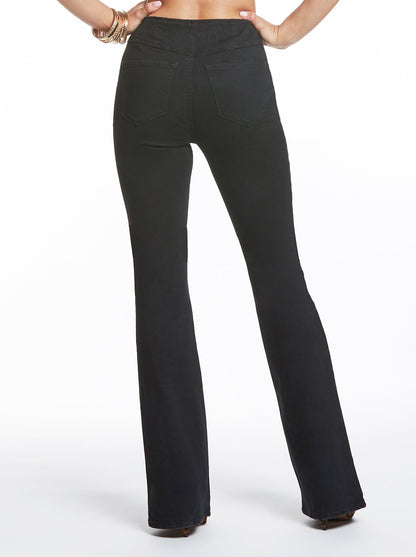 Pull On Flare in Black - Jessica Simpson Women