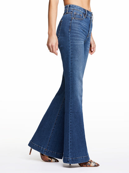 True Love Wide Leg Trouser Jeans in Sia - Jessica Simpson Women