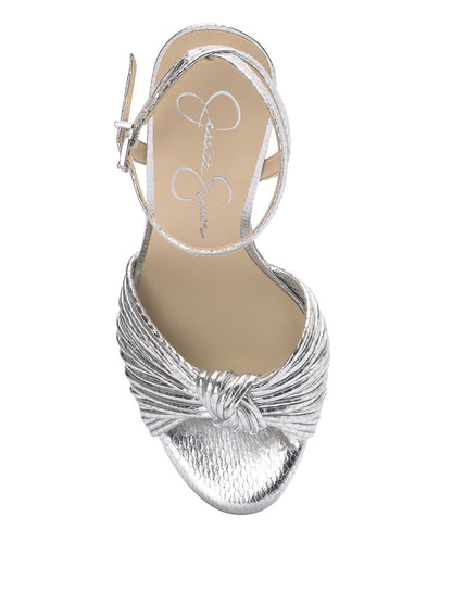 Immie Platform Sandal in Silver Snake - Jessica Simpson Women