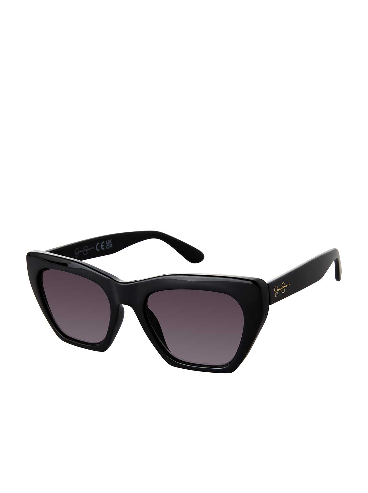 Vintage Cat Eye Sunglasses in Black - Jessica Simpson Accessories
