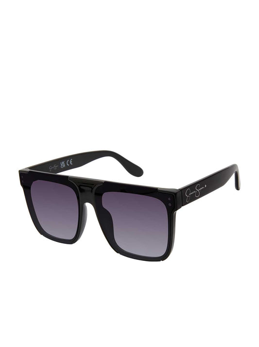 Oversized Square Sunglasses in Black - Jessica Simpson Accessories