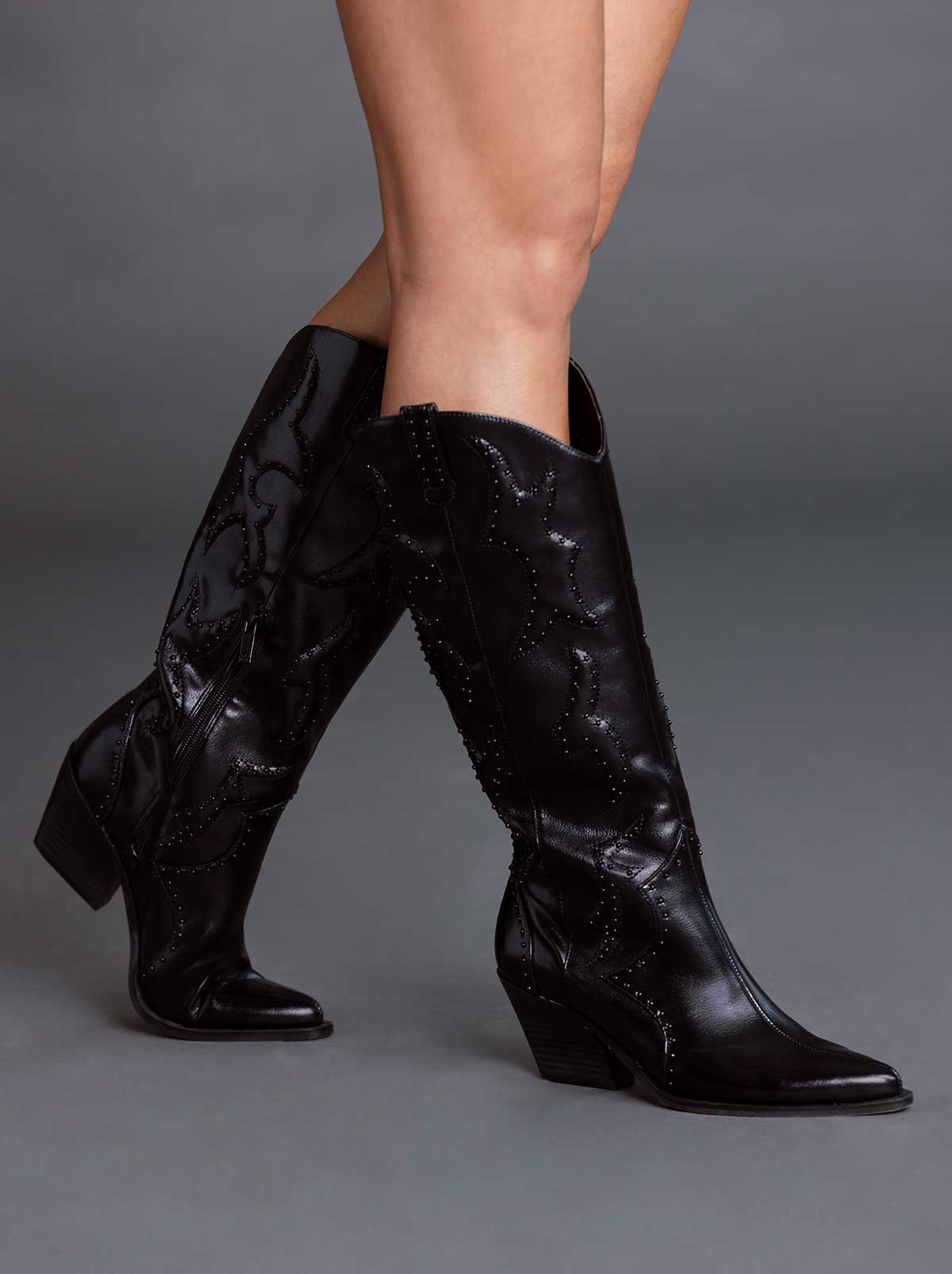 Zaikes Western Boot in Black - Jessica Simpson Women