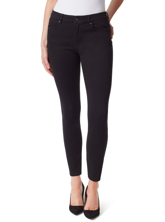 Adored High Rise Ankle Skinny Jeans in Black - Jessica Simpson Women