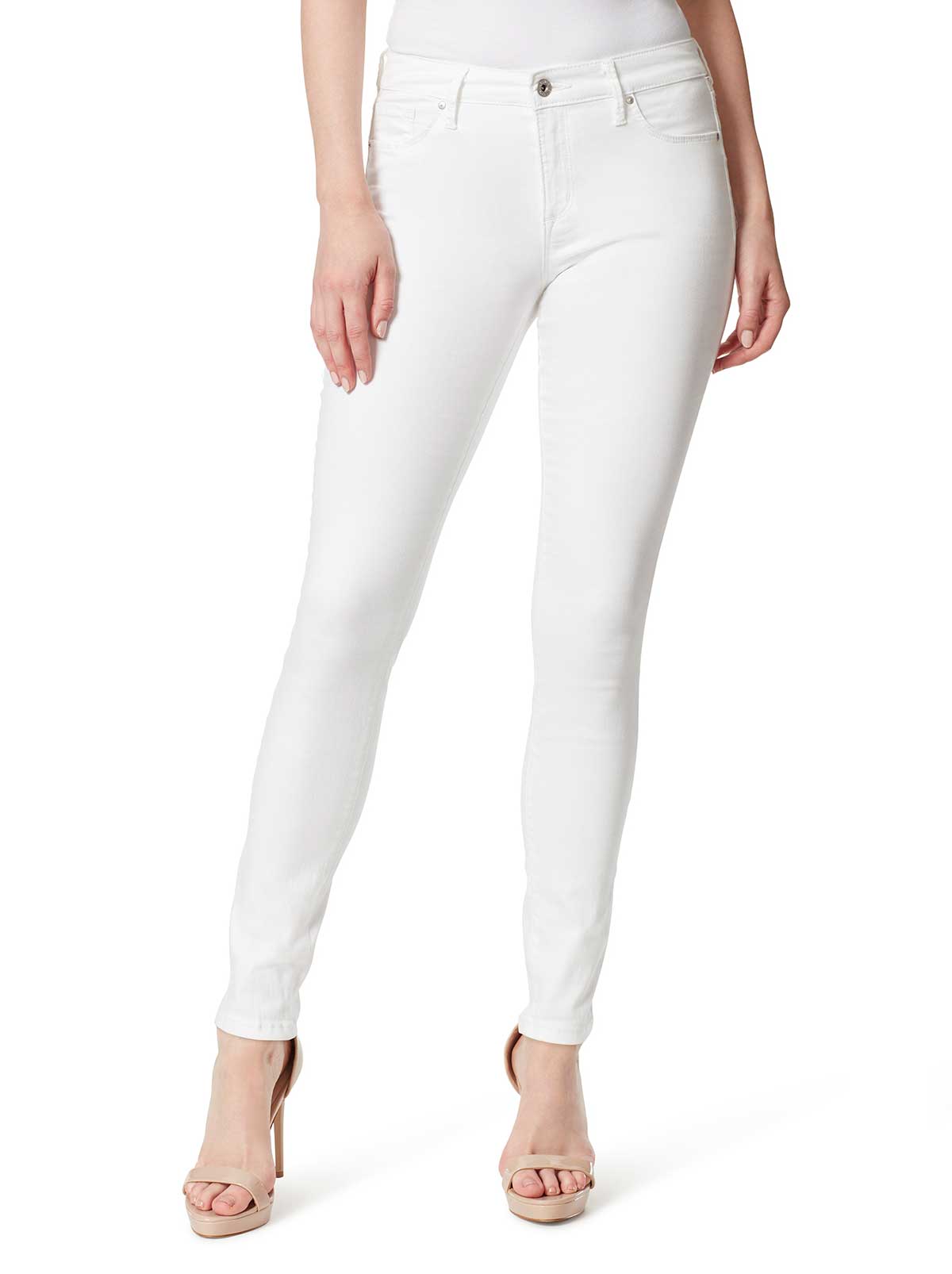 Kiss Me Skinny Jeans in White - Jessica Simpson Women