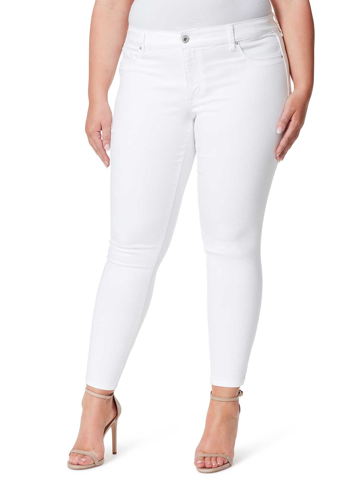 Kiss Me Skinny Jeans in White - Jessica Simpson Women