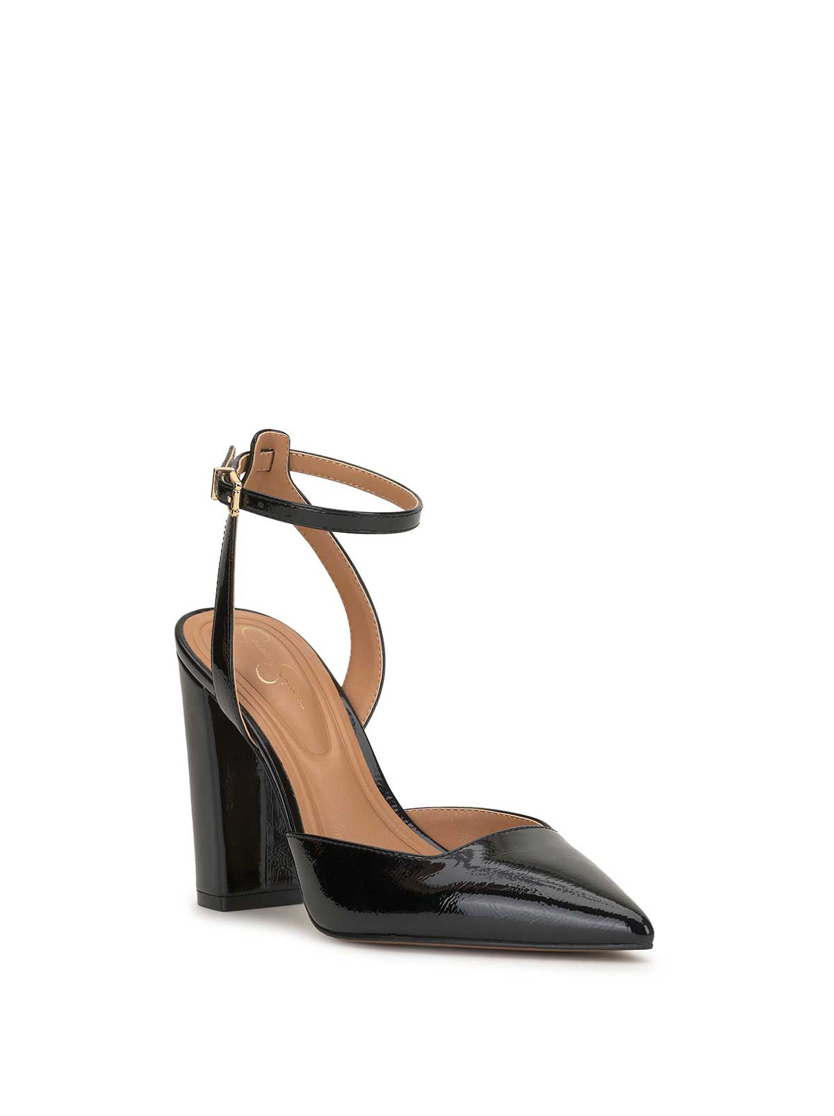 Nazela Pump in Black Patent - Jessica Simpson Women
