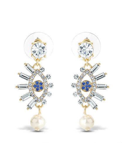 Evil Eye Dangle Earrings - Jessica Simpson Accessories