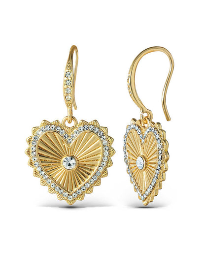 Heart Drop Earrings - Jessica Simpson Accessories