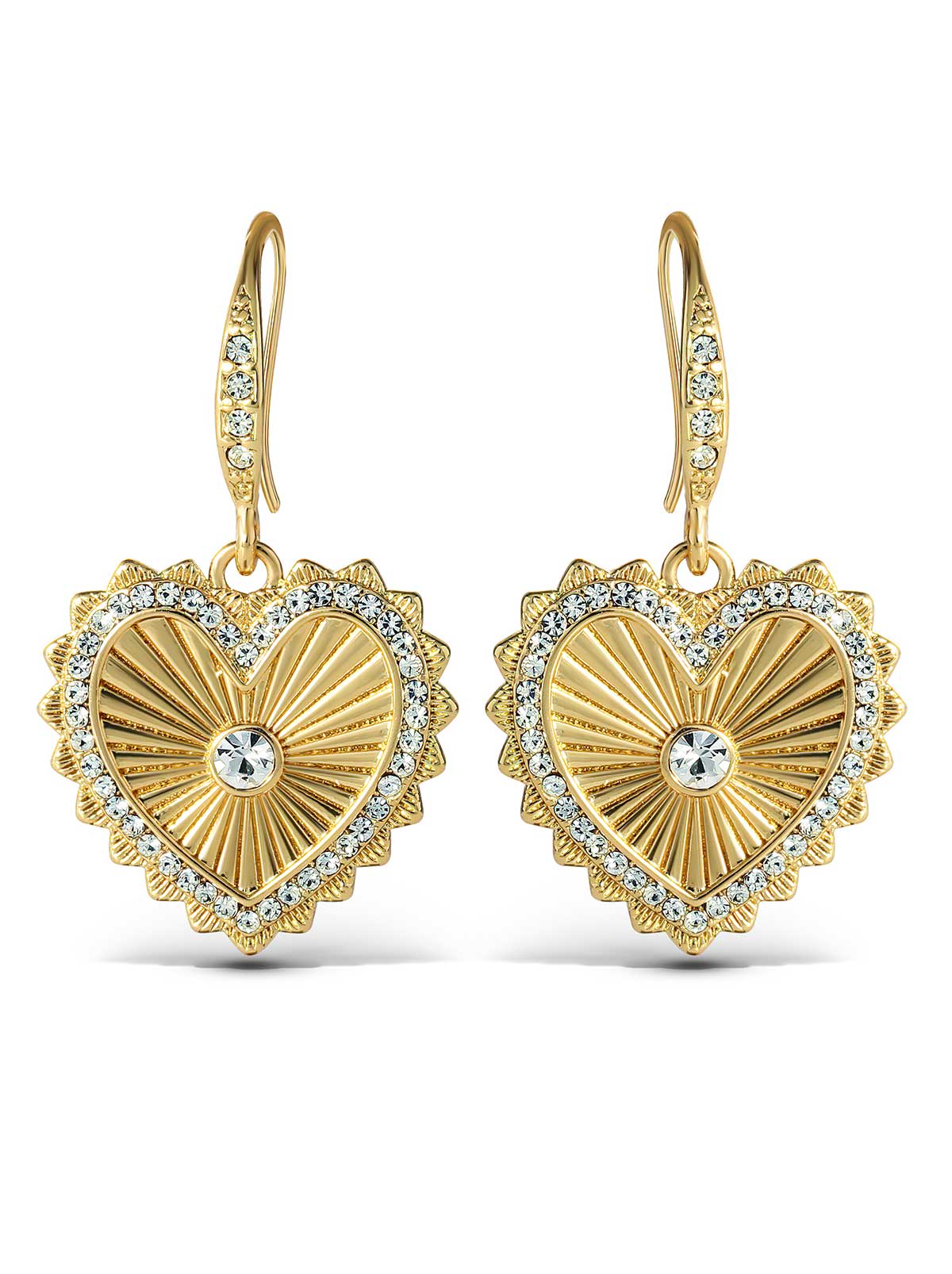 Heart Drop Earrings - Jessica Simpson Accessories