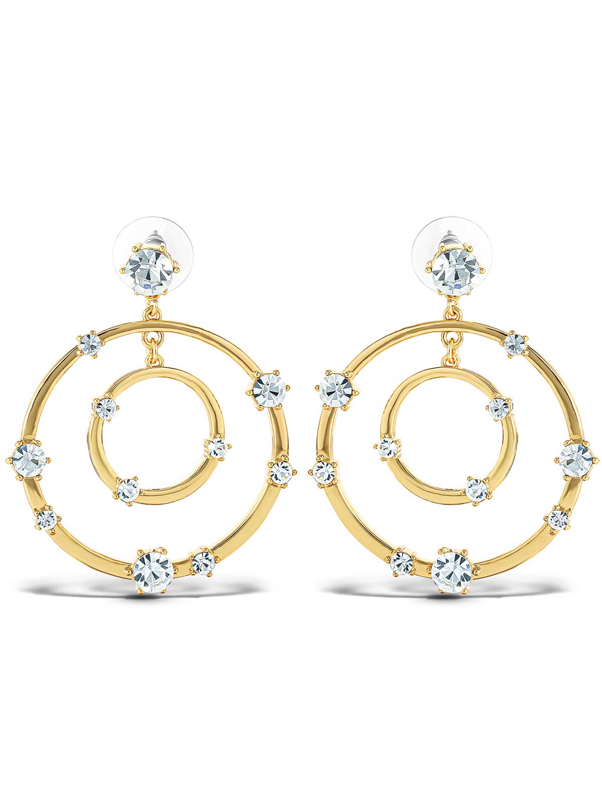 Orbital Crystal Drop Earrings - Jessica Simpson Accessories