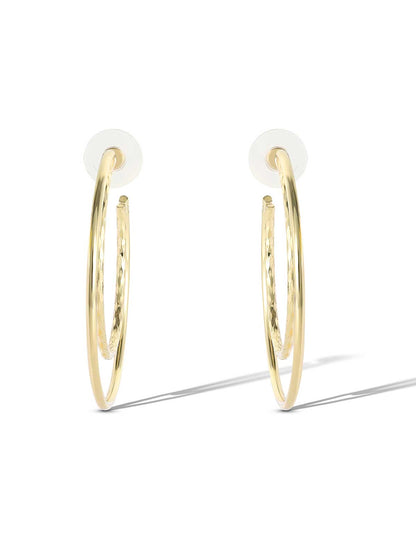 Double Hoop Earrings - Jessica Simpson Accessories