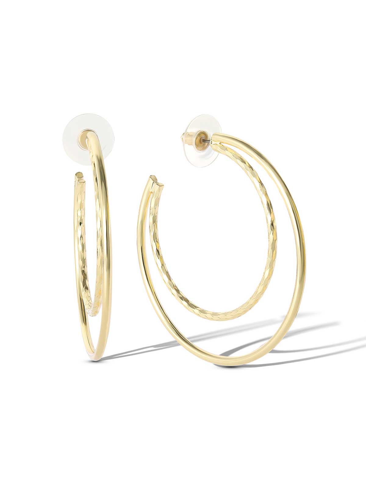 Double Hoop Earrings - Jessica Simpson Accessories
