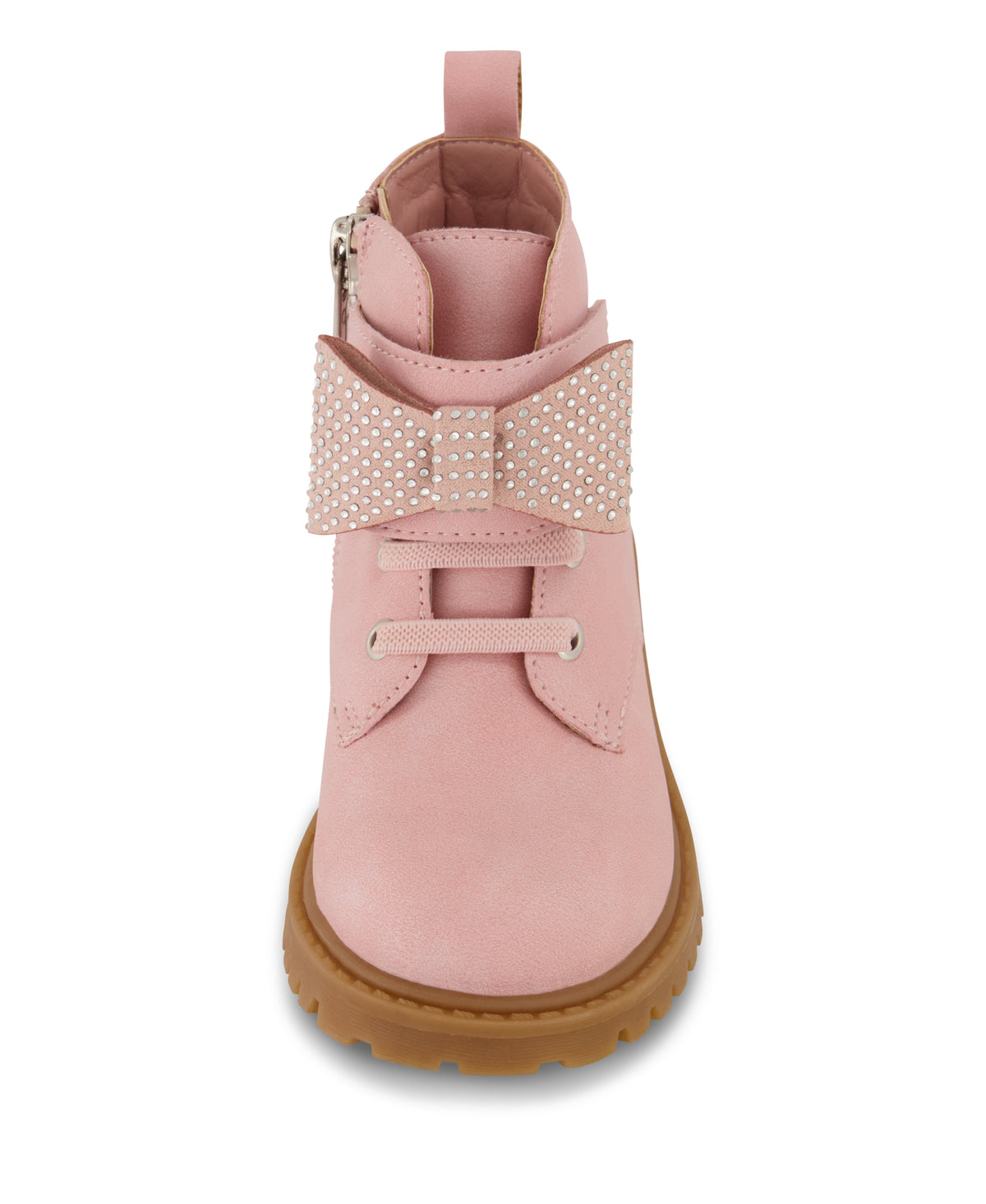 Toddler Daria Bow Moto Boot in Blush - Jessica Simpson Women
