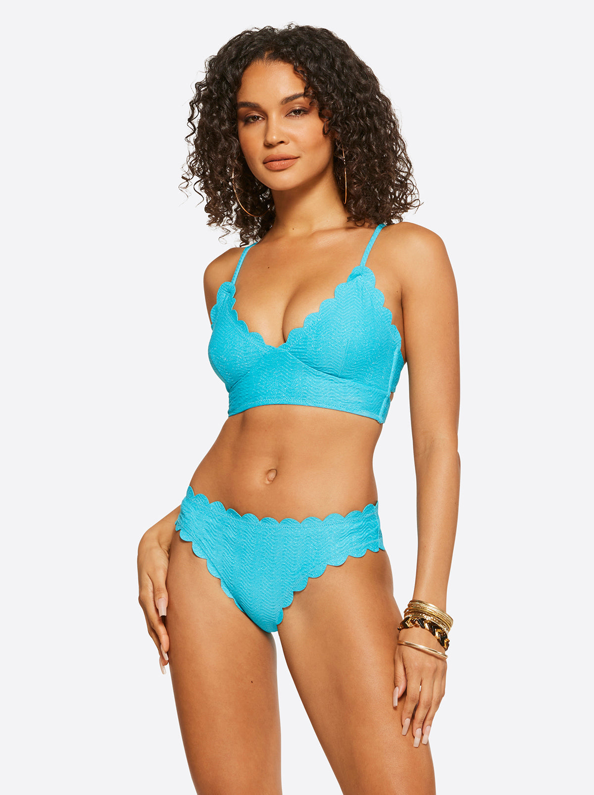 Under the Sea Cropped Cami in Paradise Sky - Jessica Simpson Women