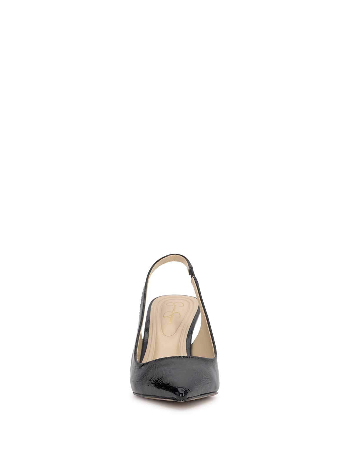 Souli Sling Back Heel in Black Patent - Jessica Simpson Women