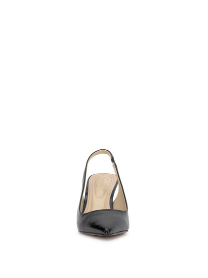 Souli Sling Back Heel in Black Patent - Jessica Simpson Women