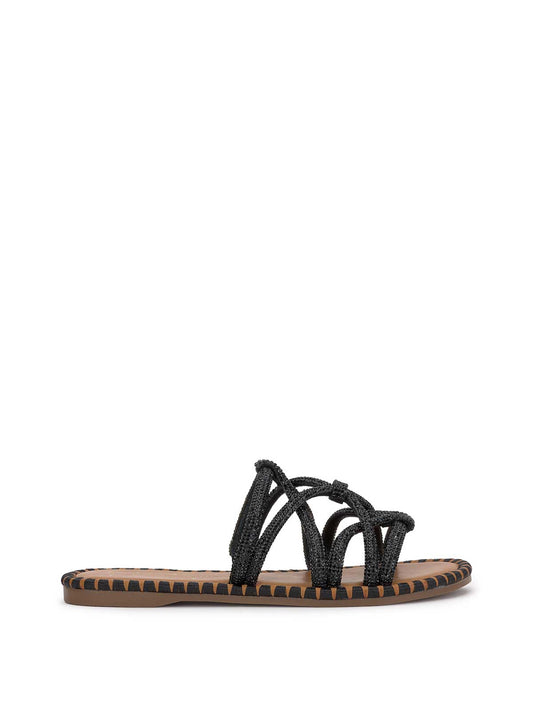 Briellea Embellished Sandal in Black - Jessica Simpson Women