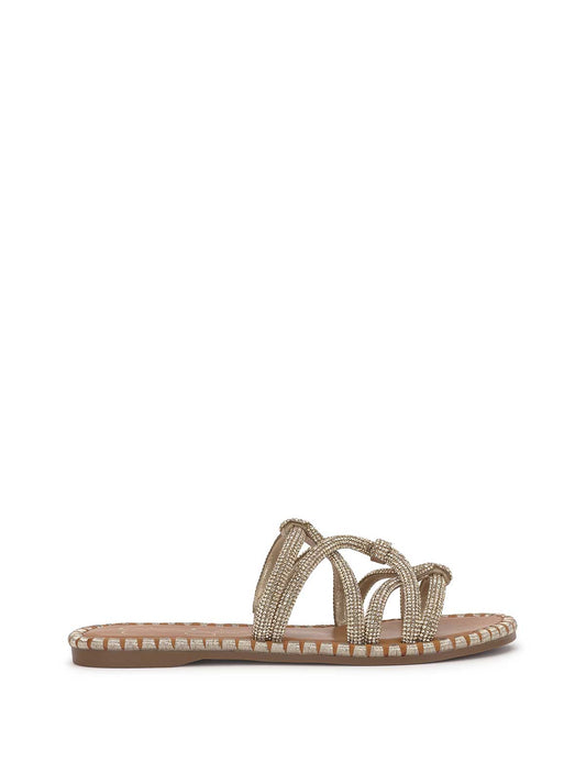Briellea Embellished Sandal in Champagne - Jessica Simpson Women