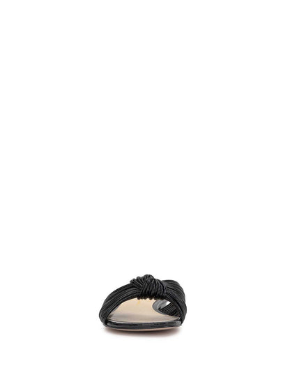 Dydra Knotted Flat Sandal in Black - Jessica Simpson Women