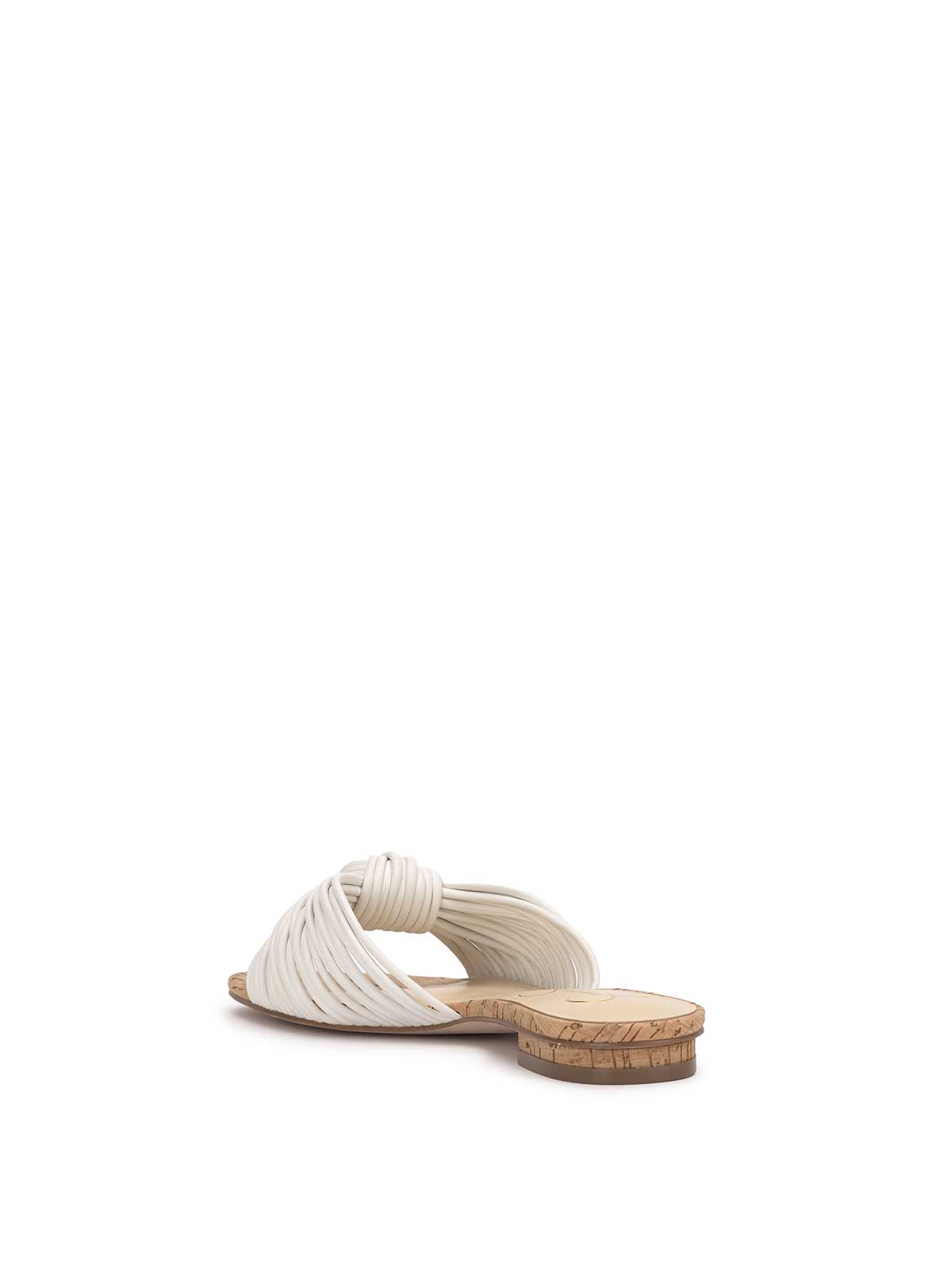 Dydra Knotted Flat Sandal in White - Jessica Simpson Women