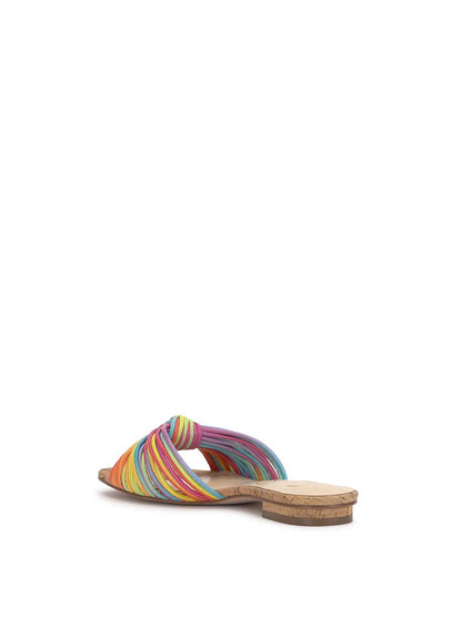 Dydra Knotted Flat Sandal in Multi Stripe - Jessica Simpson Women