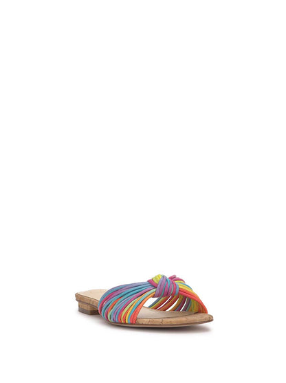Dydra Knotted Flat Sandal in Multi Stripe - Jessica Simpson Women
