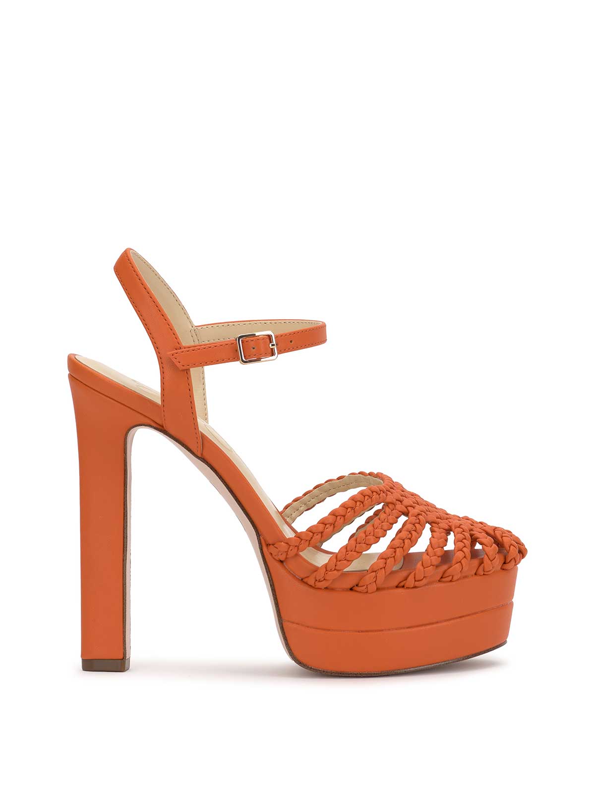 Inaia Braided Platform Sandal in Tangerine - Jessica Simpson Women