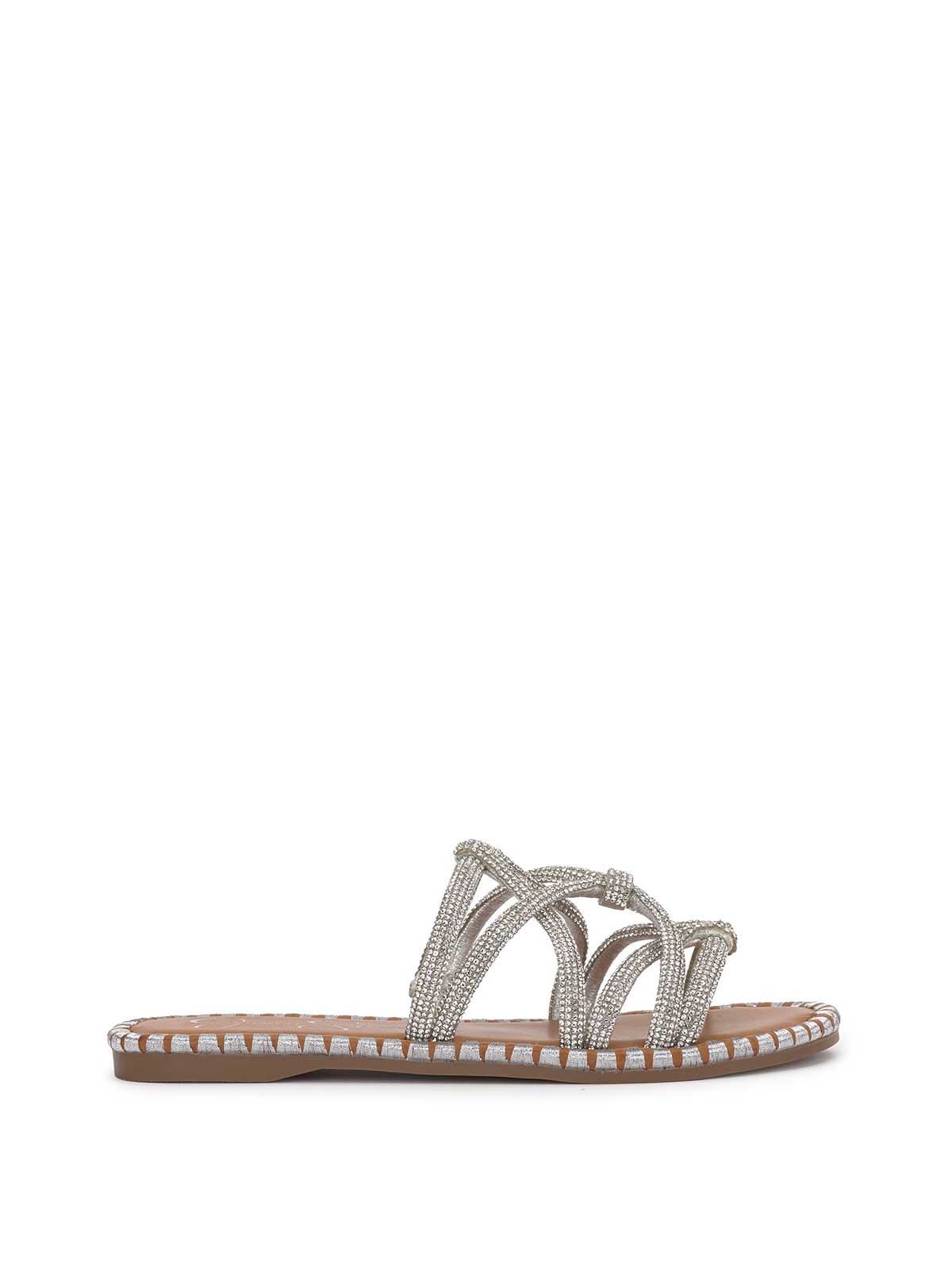 Briellea Embellished Sandal in Silver - Jessica Simpson Women